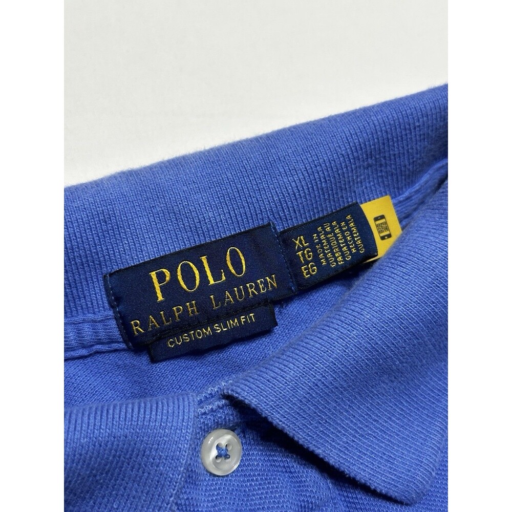 Polo Ralph Lauren Shirt Mens XL Custom Slim Fit Pony Casual Preppy *READ SPOT - Picture 5 of 8